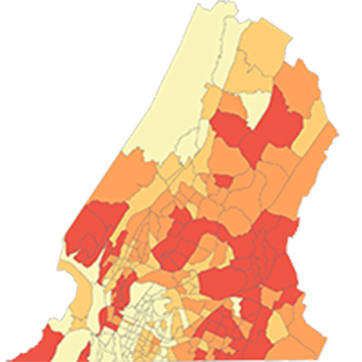 Hamilton County census map